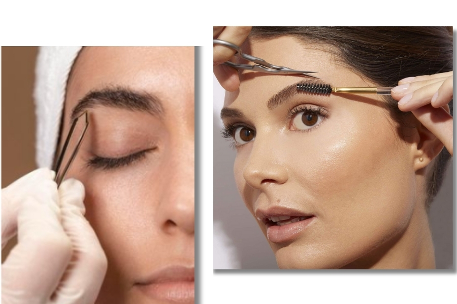 Cách tỉa và vẽ chân mày cho người mặt tròn Cách tỉa và vẽ chân mày cho người mặt tròn