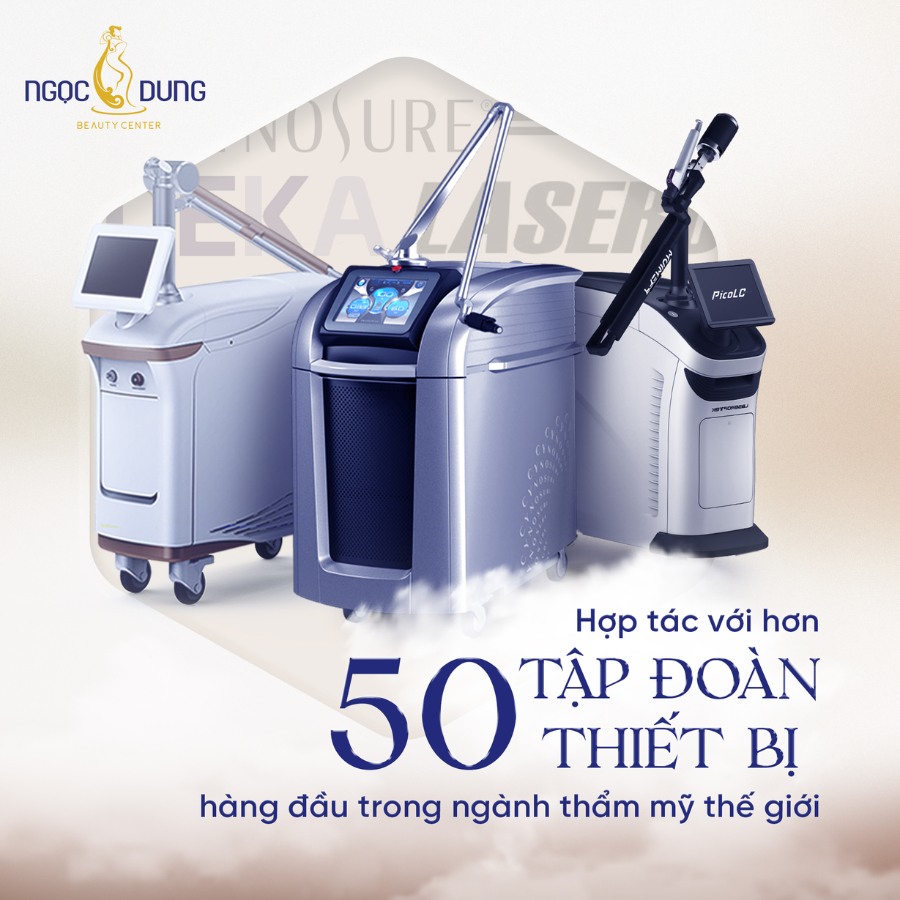 Thẩm mỹ viện Ngọc Dung hợp tác với hơn 50 tập đoàn hàng đầu trong ngành thẩm mỹ thế giới