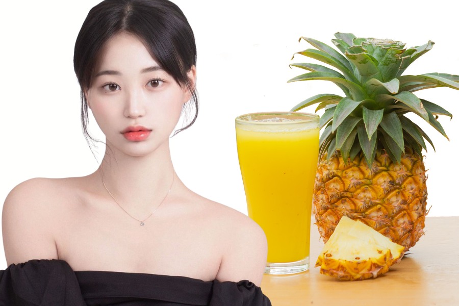 Trái dứa giàu vitamin C và các chất dinh dưỡng khác Trái dứa giàu vitamin C và các chất dinh dưỡng khác, mang lại lợi ích cho sức khỏe và màu sắc tự nhiên cho môi