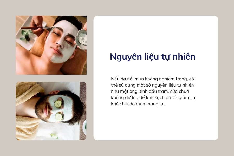 Điều trị mụn nội tiết nam giới bằng phương pháp tự nhiên Điều trị mụn nội tiết nam giới bằng phương pháp tự nhiên