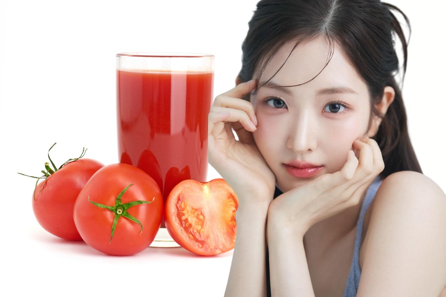 Uống nước ép cà chua để giúp môi sau khi xăm lên màu đẹp Xăm môi nên uống nước gì? Uống nước ép cà chua để giúp môi sau khi xăm lên màu đẹp