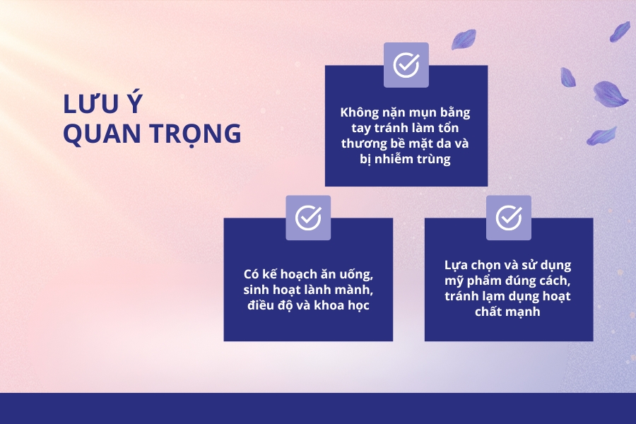 Một số lưu ý khi điều trị và phòng ngừa mụn ẩn ở mũi Một số lưu ý khi điều trị và phòng ngừa mụn ẩn ở mũi