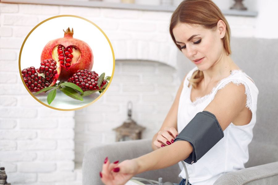 Lựu có thể làm giảm huyết áp trong trường hợp bạn bị tăng huyết áp Lựu có thể làm giảm huyết áp trong trường hợp bạn bị tăng huyết áp