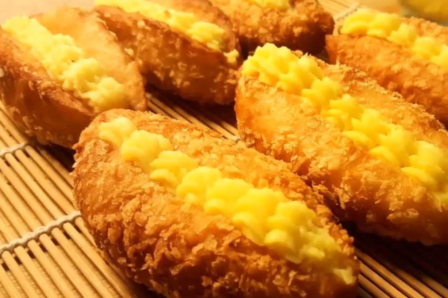 bánh su kem chiên bao nhiêu calo