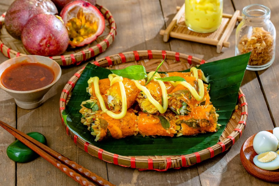 bánh tráng cuốn bơ bao nhiêu calo