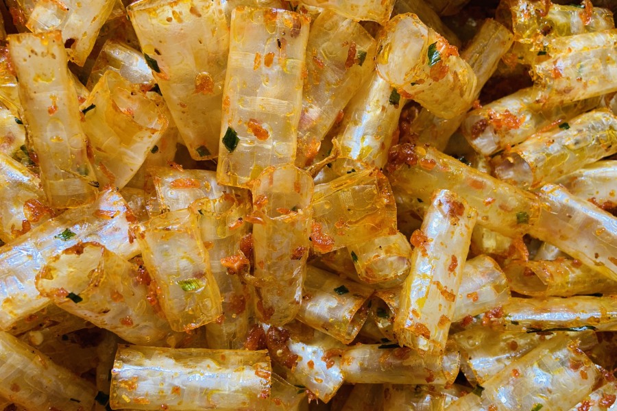 bánh tráng cuốn ống bao nhiêu calo