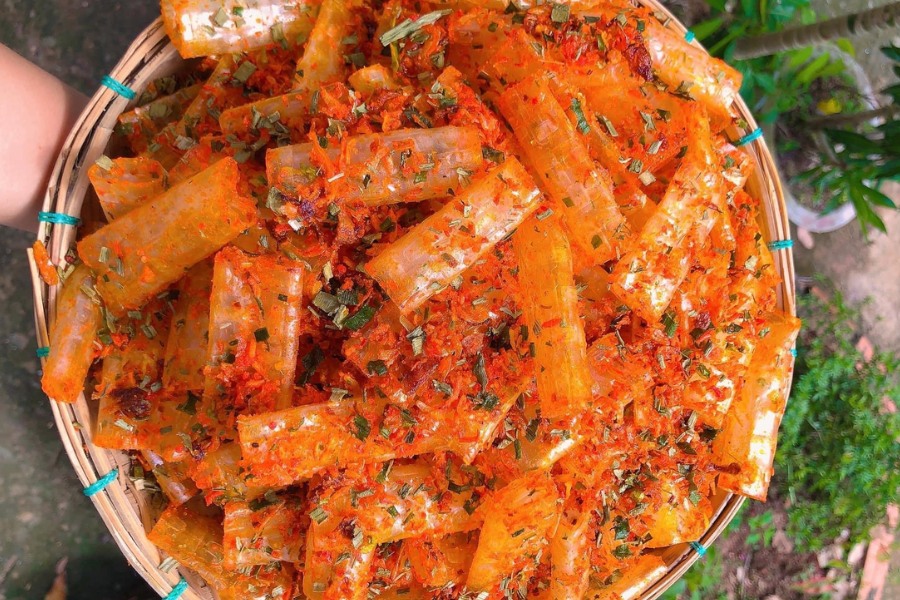 bánh tráng cuốn tôm hành bao nhiêu calo