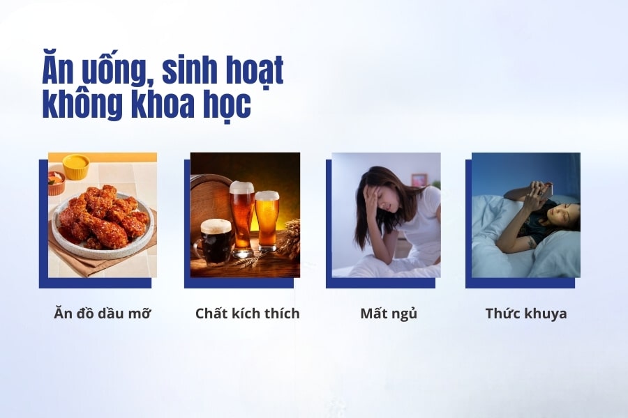 Nguyên nhân trán mọc nhiều mụn ẩn Nguyên nhân trán mọc nhiều mụn ẩn