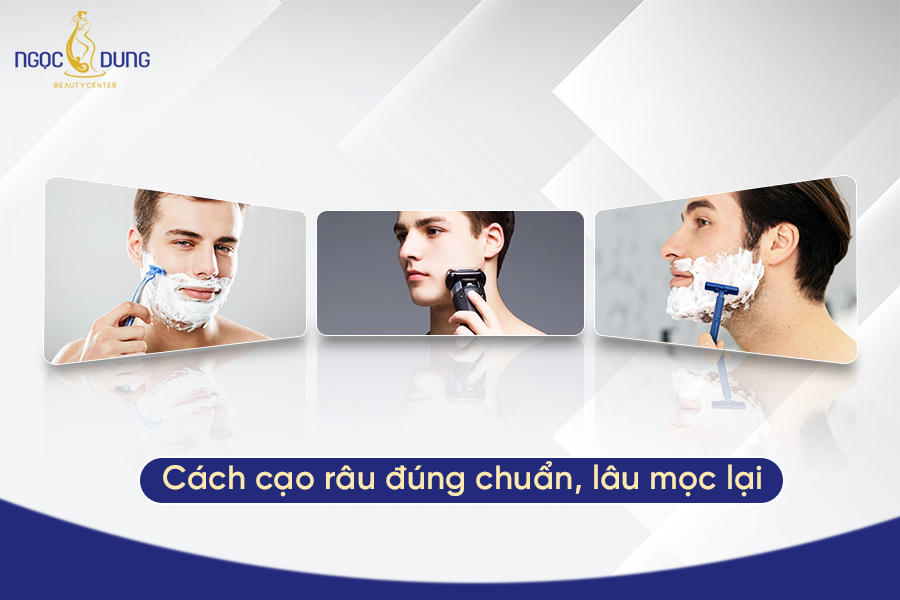 cách cạo râu