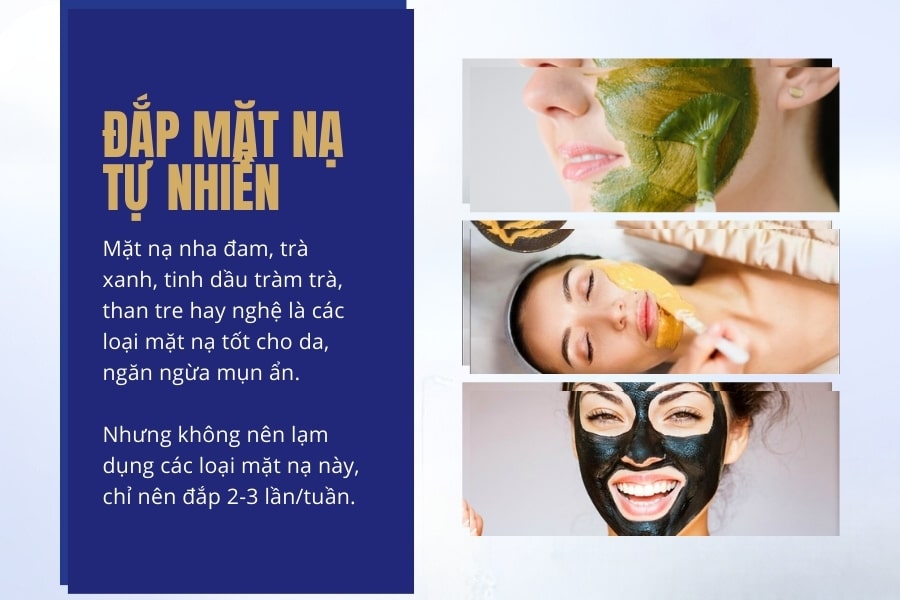 Cách trị mụn ẩn trên trán tại nhà bằng mặt nạ thiên nhiên Cách trị mụn ẩn trên trán tại nhà bằng mặt nạ thiên nhiên