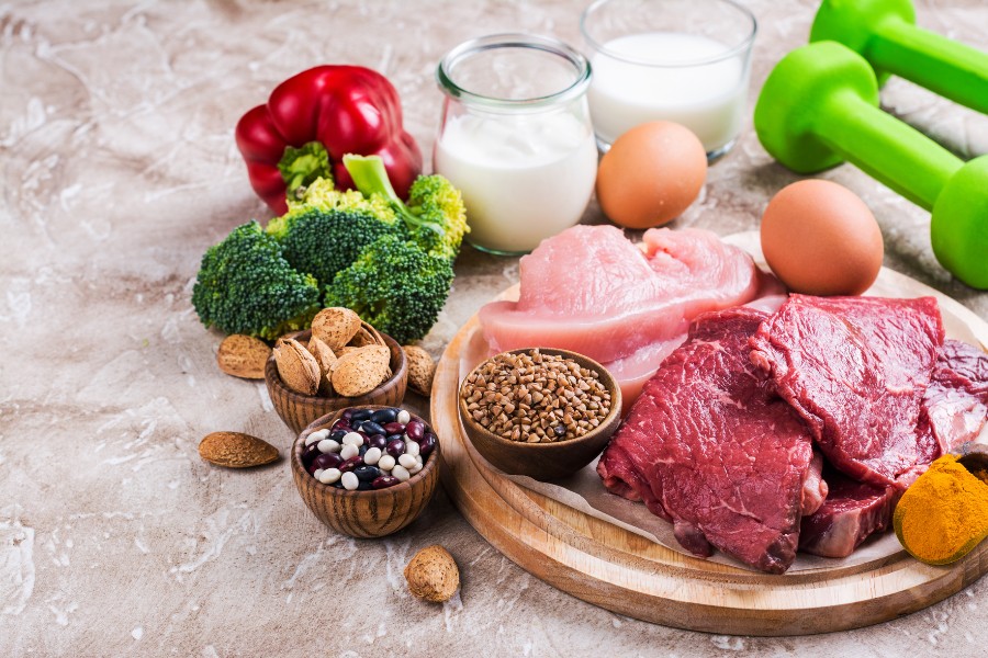 Xây dựng chế độ dinh dưỡng cân đối là cách trị nấm da hiệu quả nhất