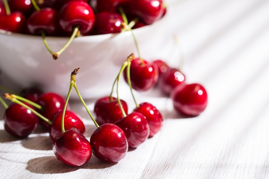 Cherry, giúp da trắng sáng tự nhiên