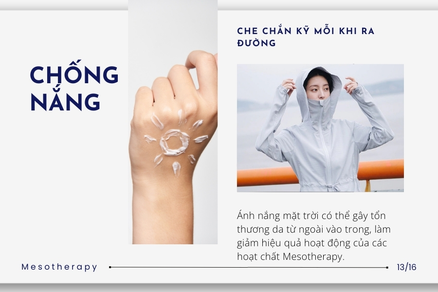 Tiêm Meso xong có được bôi kem chống nắng không? Tiêm Meso xong có được bôi kem chống nắng không?