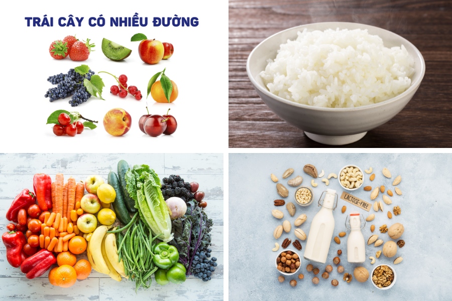 nên nạp đường từ những thực phẩm nào
