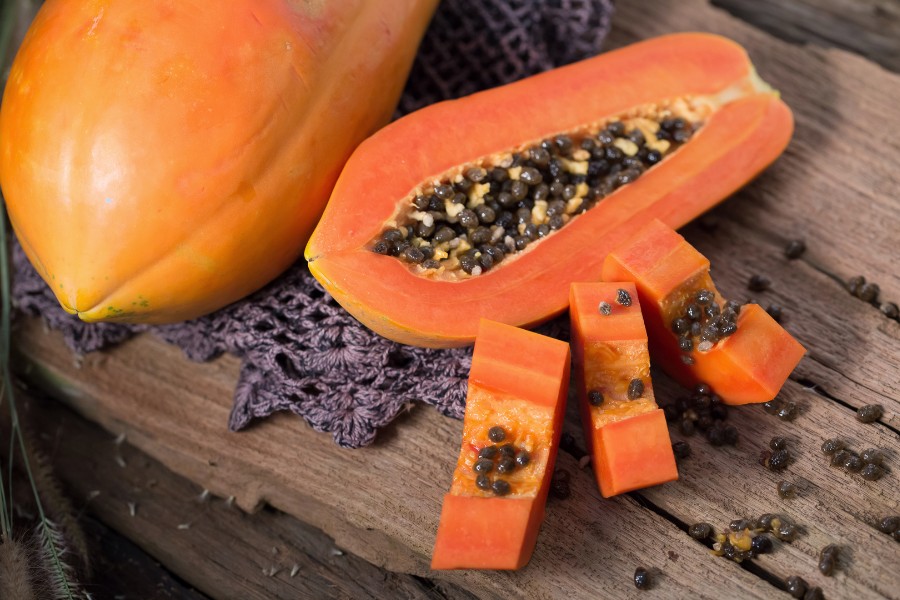 Đu đủ có khả năng kích thích và thúc đẩy quá trình phục hồi da