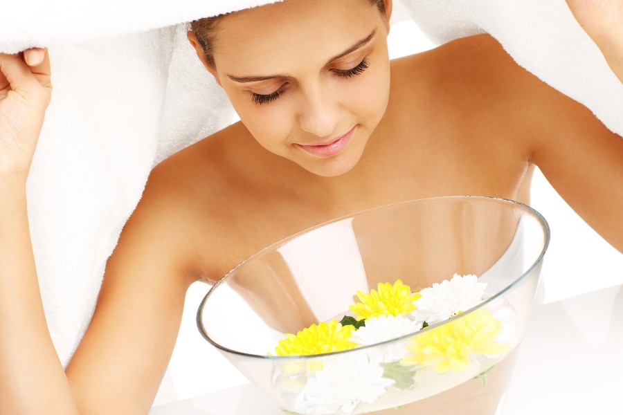 Xông hơi cho mặt