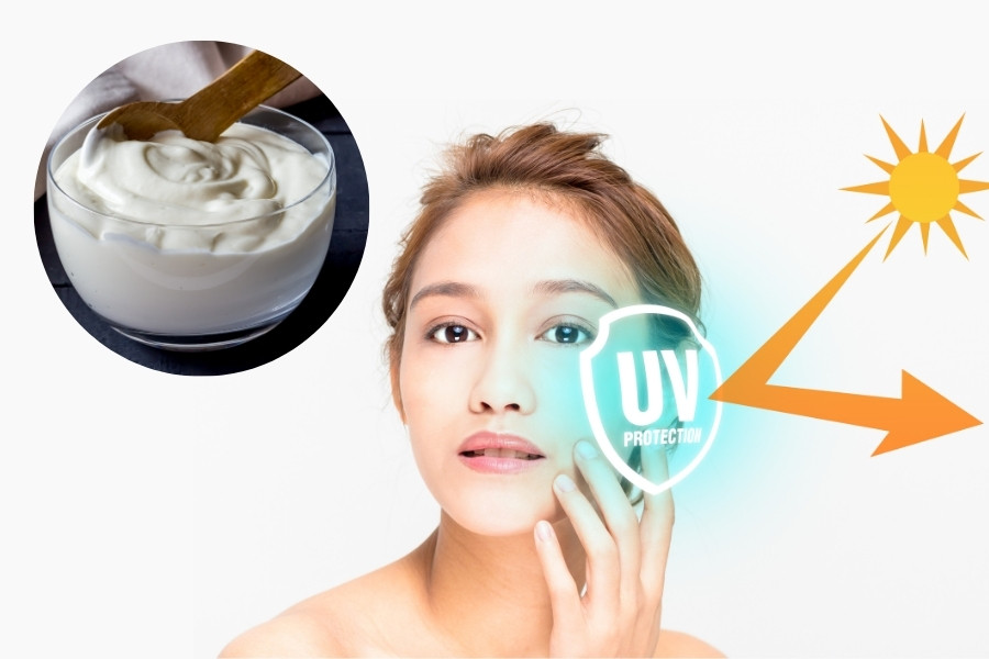 Sữa chua hỗ trợ bảo vệ làn da khỏi tia UV