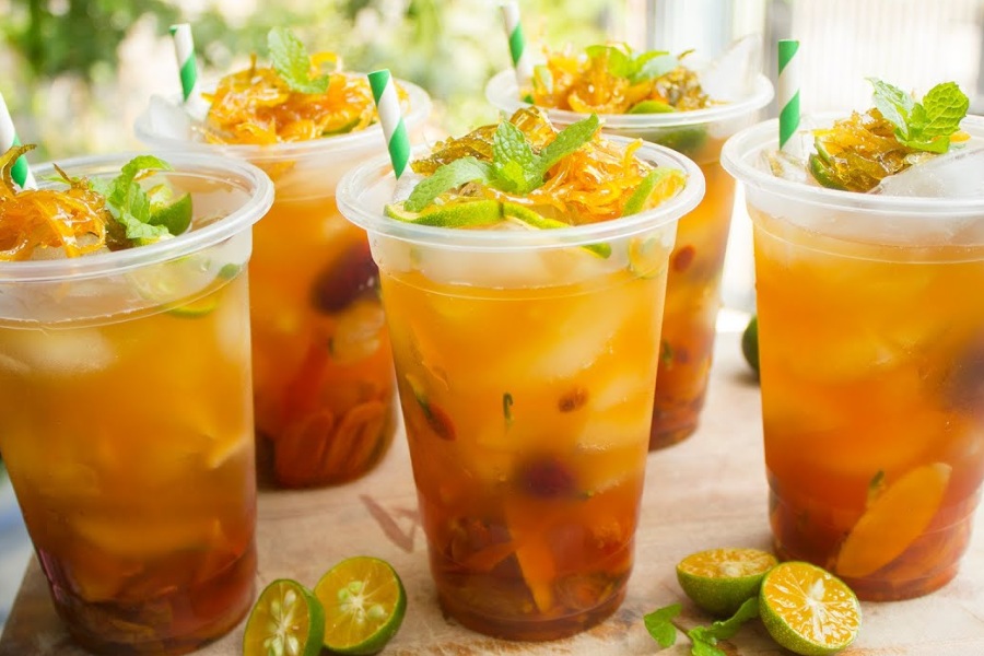 uống nước tắc có giảm cân không