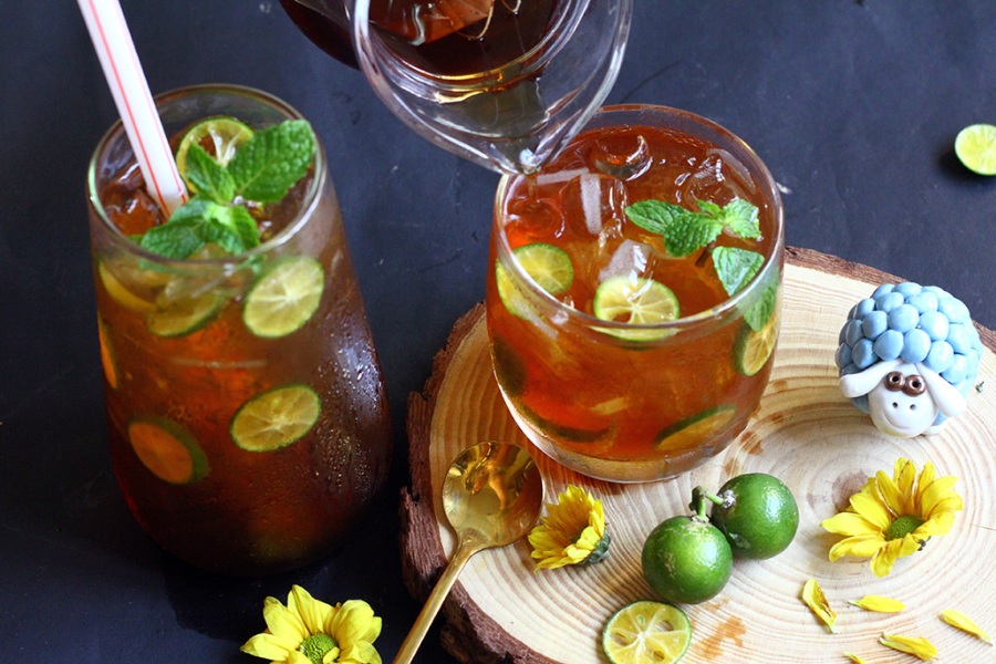 uống trà tắc có giảm cân không