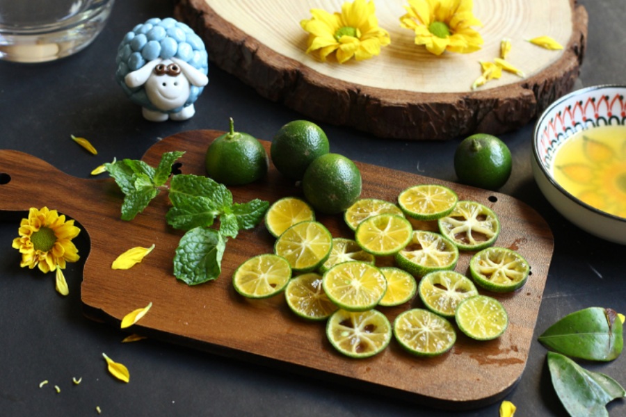 uống trà tắc có mập ko