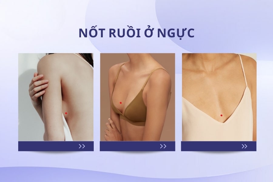 Mụn ruồi son trên ngực phụ nữ có ý nghĩa gì? Mụn ruồi son trên ngực phụ nữ có ý nghĩa gì?