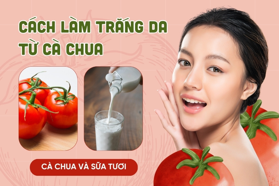 cà chua có giúp trắng da