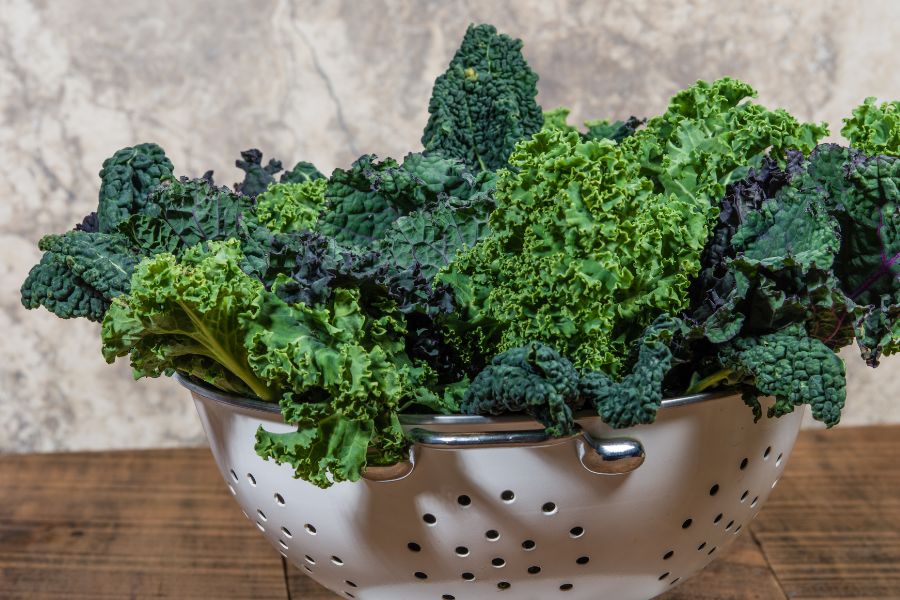 Các loại rau có lá màu xanh đậm như rau cải bó xôi và súp lơ xanh là nguồn giàu vitamin A, C, và E Các loại rau có lá màu xanh đậm như rau cải bó xôi và súp lơ xanh là nguồn giàu vitamin A, C, và E