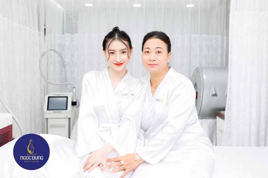 công nghệ tắm trắng phủ pha lê tại ngọc dung beauty center giúp trẻ hóa da, tăng sản sinh collagen, giảm nếp nhăn và dấu hiệu lão hóa