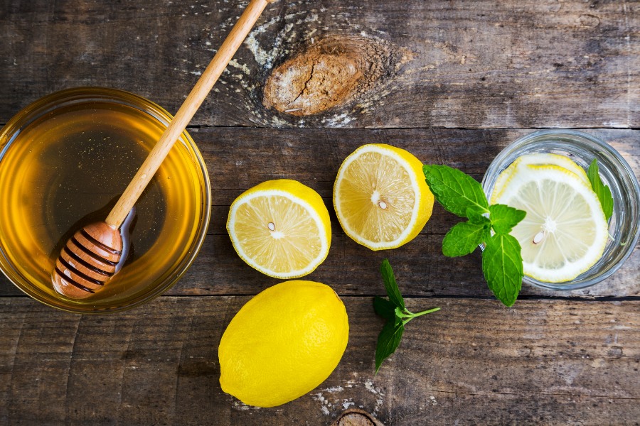 làm đẹp da bằng mật ong và chanh
