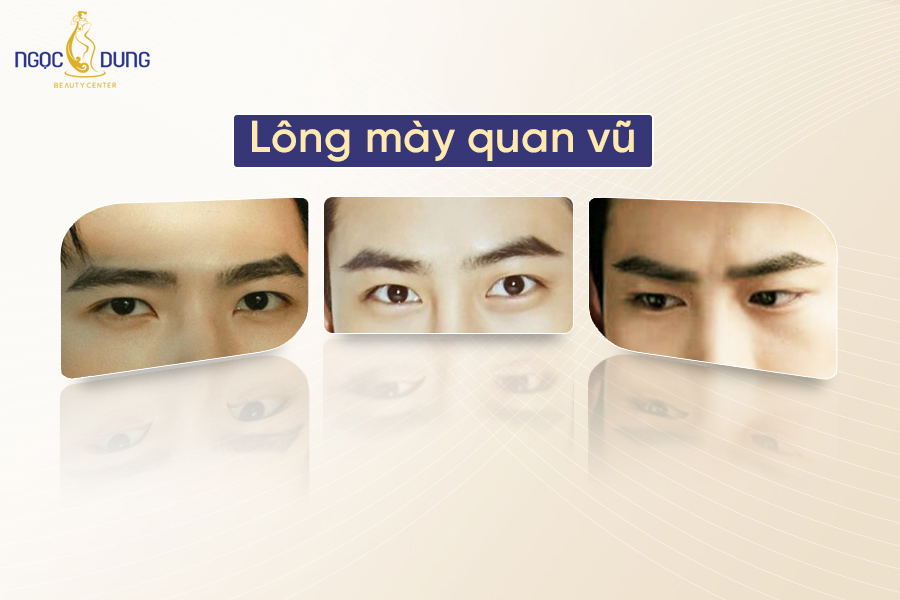 Lông mày Quan Vũ - Chân mày tướng quan, phú quý, uy quyền