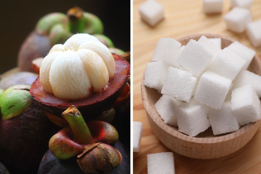 Ăn măng cụt cùng đường cát có thể gây buồn nôn, chóng mặt, khó thở Ăn măng cụt cùng đường cát có thể gây buồn nôn, chóng mặt, khó thở