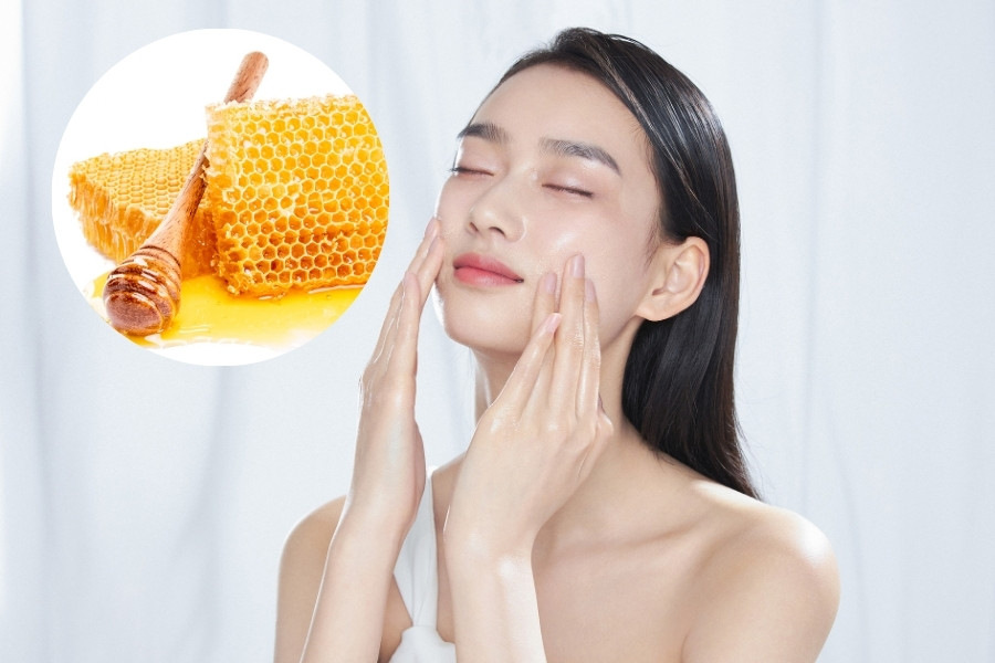 Mật ong giúp dưỡng ẩm da