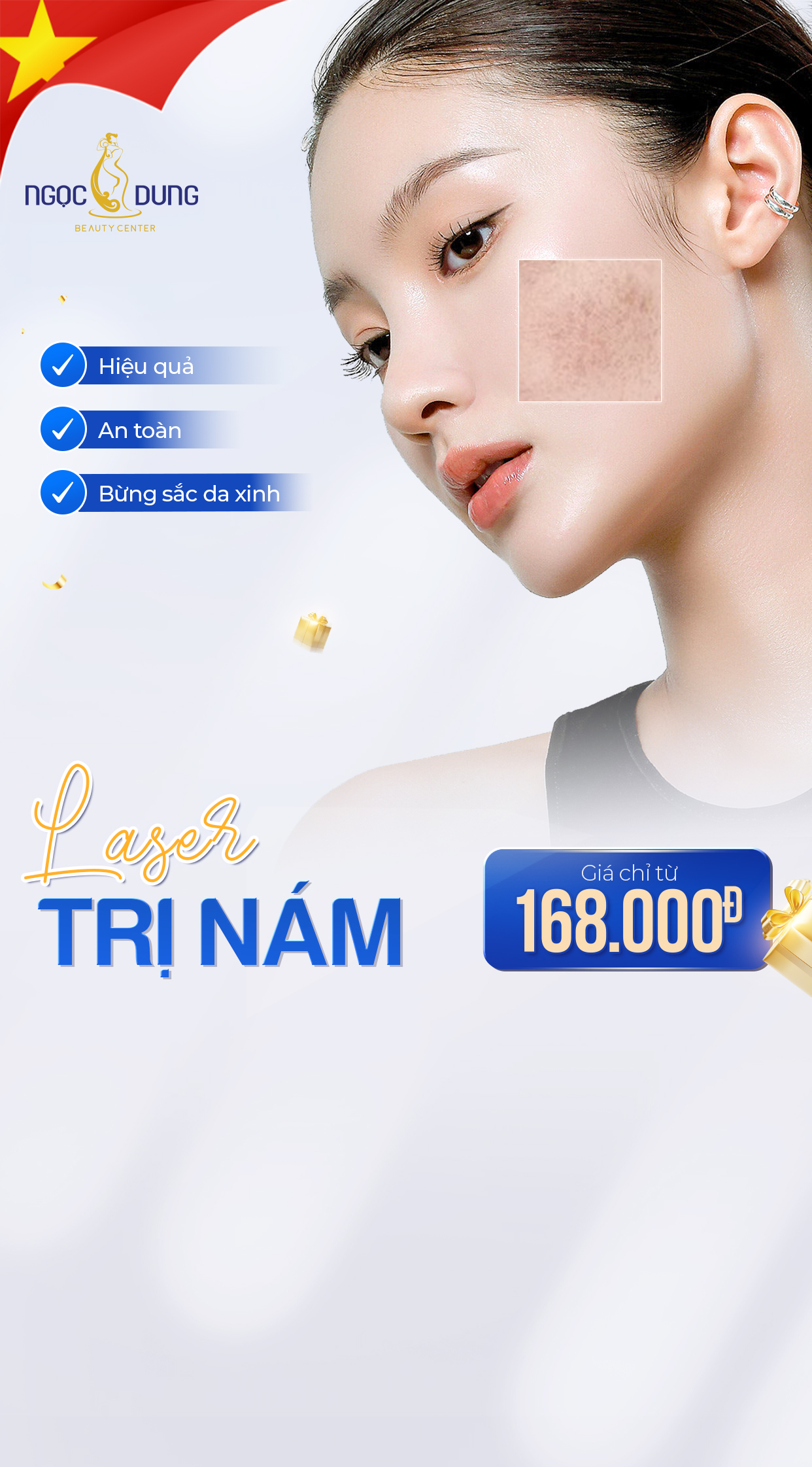 ưu đãi trị nám mobile