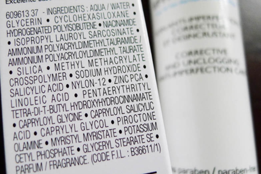 Xem kỹ thần phần có trong mỹ phẩm trước khi chọn mua và sử dụng