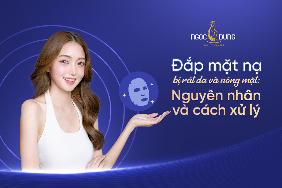 Đắp mặt nạ bị rát