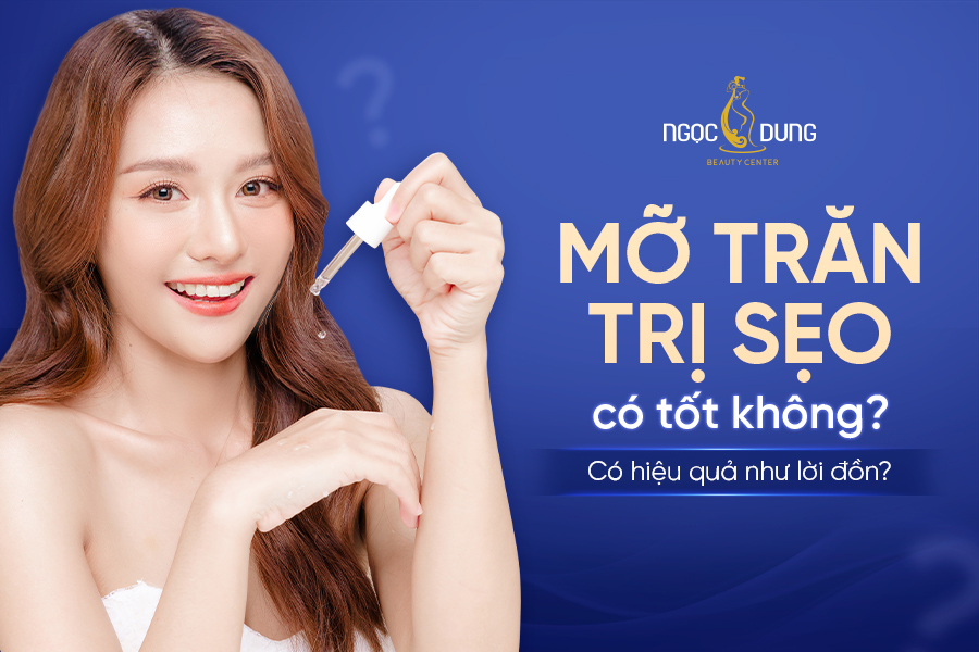 Mỡ trăn trị sẹo