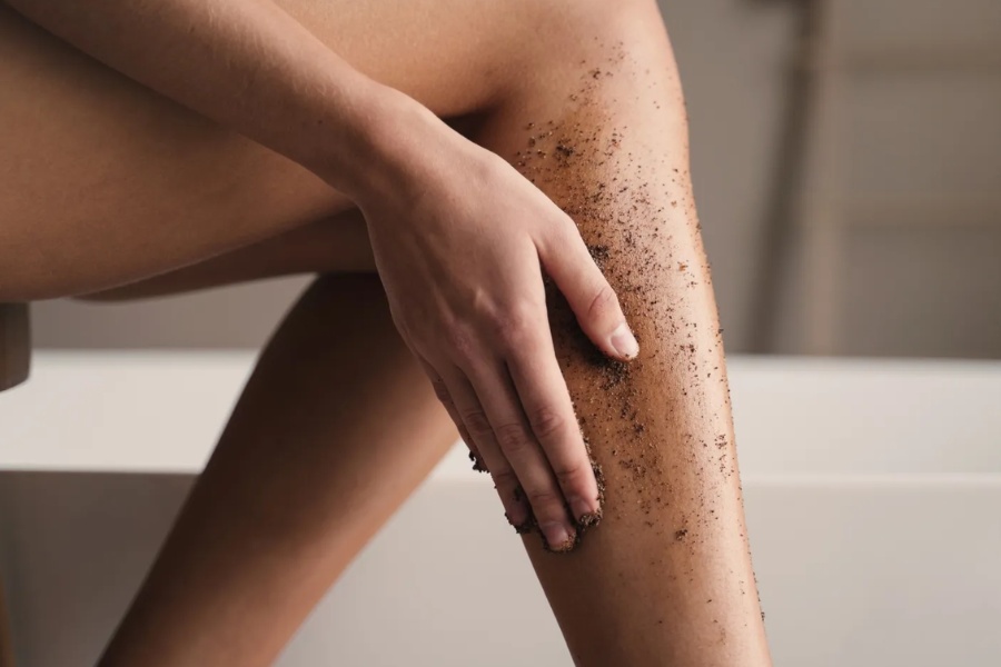 tẩy tế bào chết body bao nhiêu lần 1 tuần