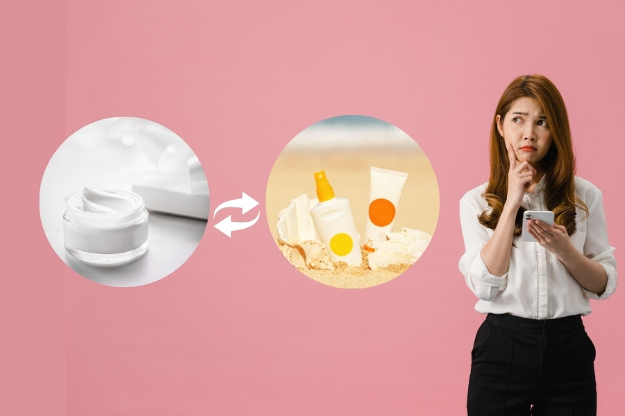Nên bôi kem chống nắng trước hay sau kem dưỡng? Kem chống nắng nên là bước cuối cùng của quy trình chăm sóc da Nên bôi kem chống nắng trước hay sau kem dưỡng? Kem chống nắng nên là bước cuối cùng của quy trình chăm sóc da