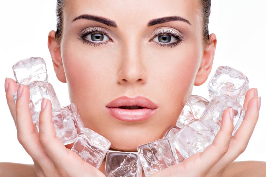 Một số lưu ý khi trị mụn bằng đá lạnh
