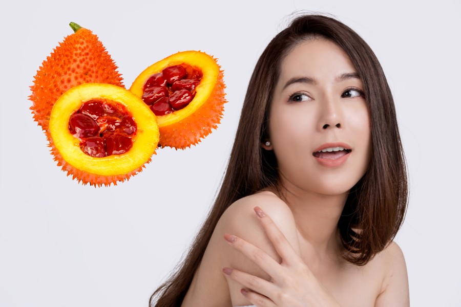 Với hàm lượng dưỡng chất dồi dào, dầu gấc đóng vai trò quan trọng giúp trẻ hóa làn da hiệu quả Với hàm lượng dưỡng chất dồi dào, dầu gấc đóng vai trò quan trọng giúp trẻ hóa làn da hiệu quả