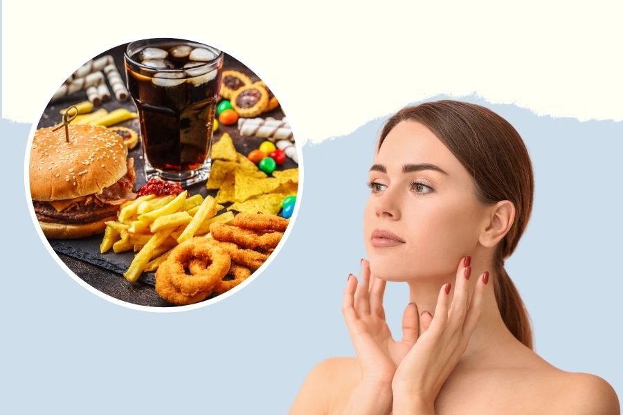 Thực phẩm chiên rán dễ đẩy lùi quá trình phục hồi da Chất béo bão hòa và cholesterol trong thực phẩm chiên rán có thể đẩy lùi quá trình phục hồi da