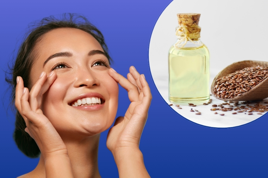 Dùng hạt lanh đắp mặt sẽ kích thích sản sinh collagen, nuôi dưỡng màng tế bào hỗ trợ trẻ hóa da. Dùng hạt lanh đắp mặt sẽ kích thích sản sinh collagen, nuôi dưỡng màng tế bào hỗ trợ trẻ hóa da.