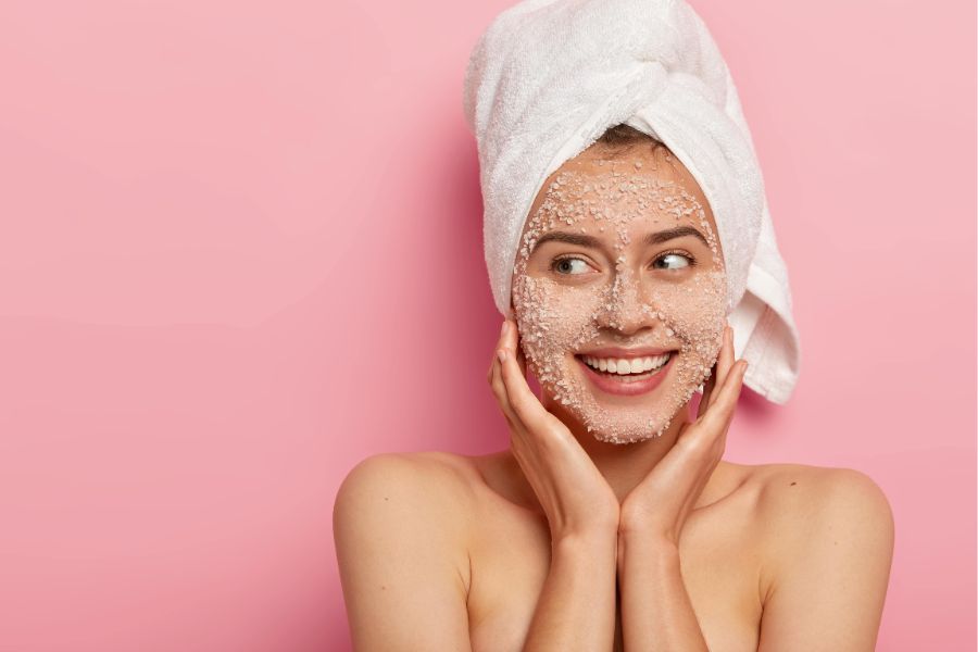 Cách tẩy tế bào chết cho da mặt mụn cực đơn giản Cách tẩy tế bào chết cho da mặt mụn cực đơn giản