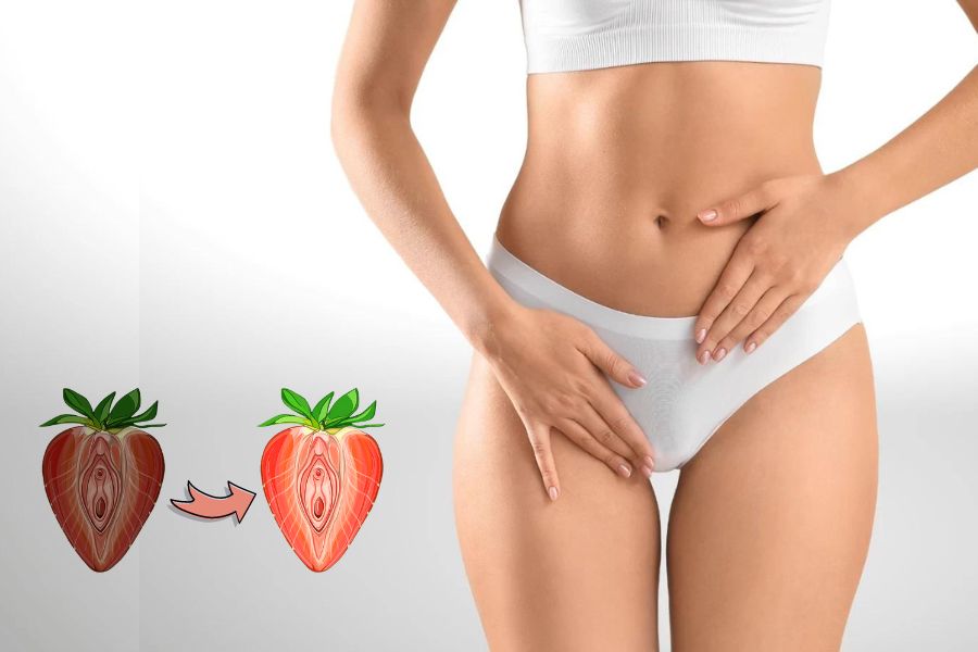 Peel hồng vùng kín sử dụng các sản phẩm hóa học để loại bỏ lớp da sần sùi, thâm sạm Peel hồng vùng kín sử dụng các sản phẩm hóa học để loại bỏ lớp da sần sùi, thâm sạm