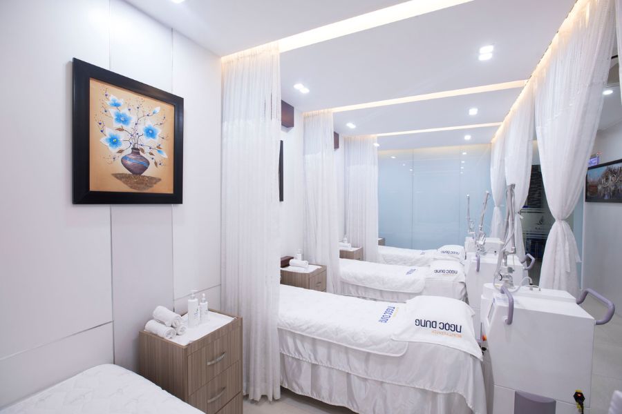 Địa chỉ triệt lông Hà Nội uy tín, chất lượng - TMV Ngọc Dung 8 Cơ sơ vật chất hiện đại tại Ngọc Dung