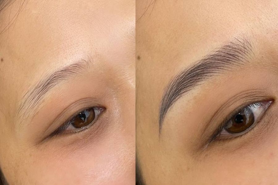 Phun mày ombre – 70 phút – Mày chuyển màu hài hòa