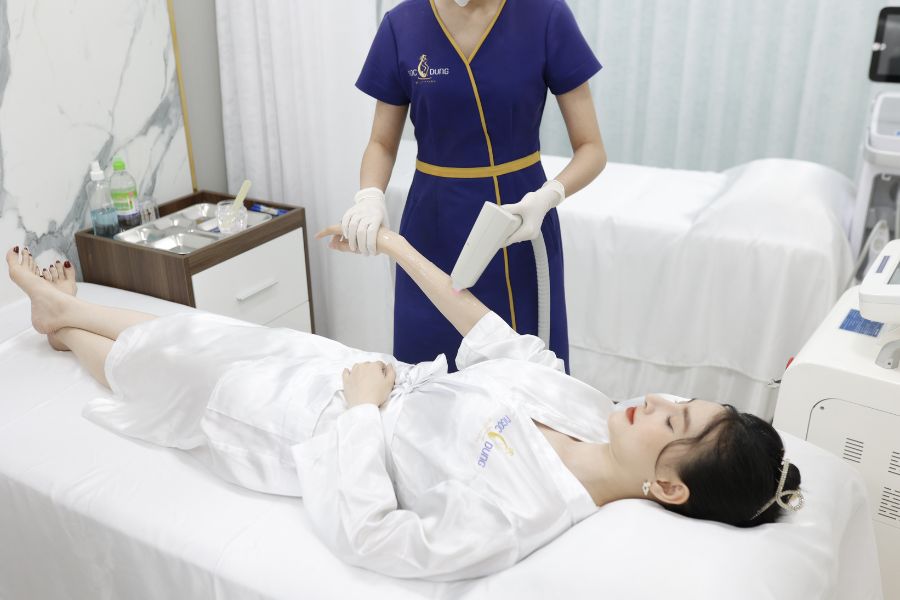 Địa chỉ triệt lông vĩnh viễn ở Bình Dương - TMV Ngọc Dung 10 Quy trình triệt lông chuẩn y khoa tại TMV Ngọc Dung - Bình Dương
