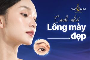 Cách nhổ lông mày đẹp