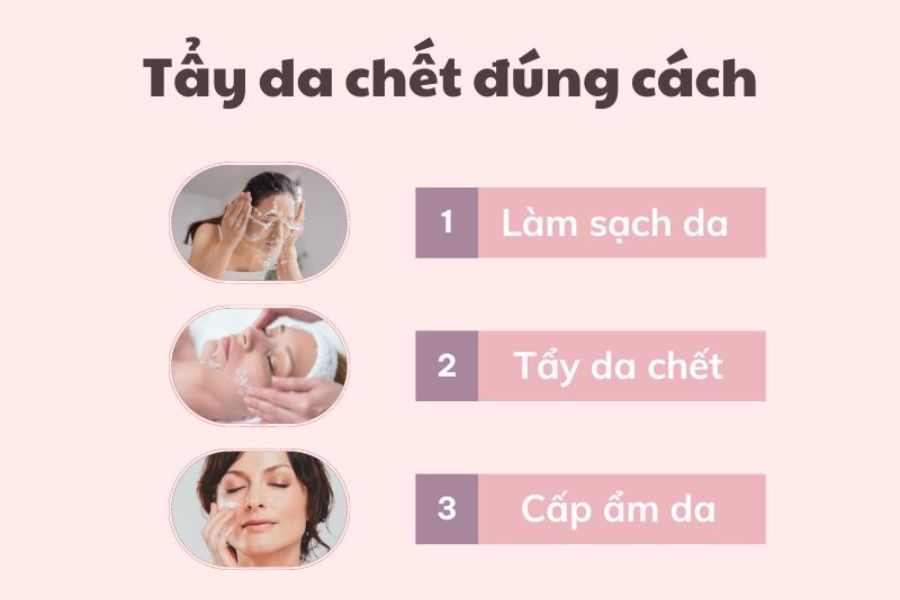 Hãy tẩy da chết đúng cách cùng sản phẩm dịu nhẹ, khi da đang bị viêm nang lông