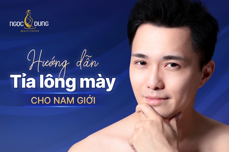 Hướng dẫn cách tỉa lông mày cho nam giới
